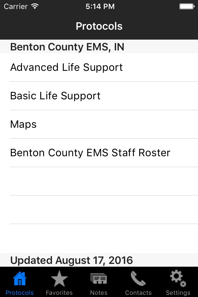 Benton County E.M.S. screenshot 2