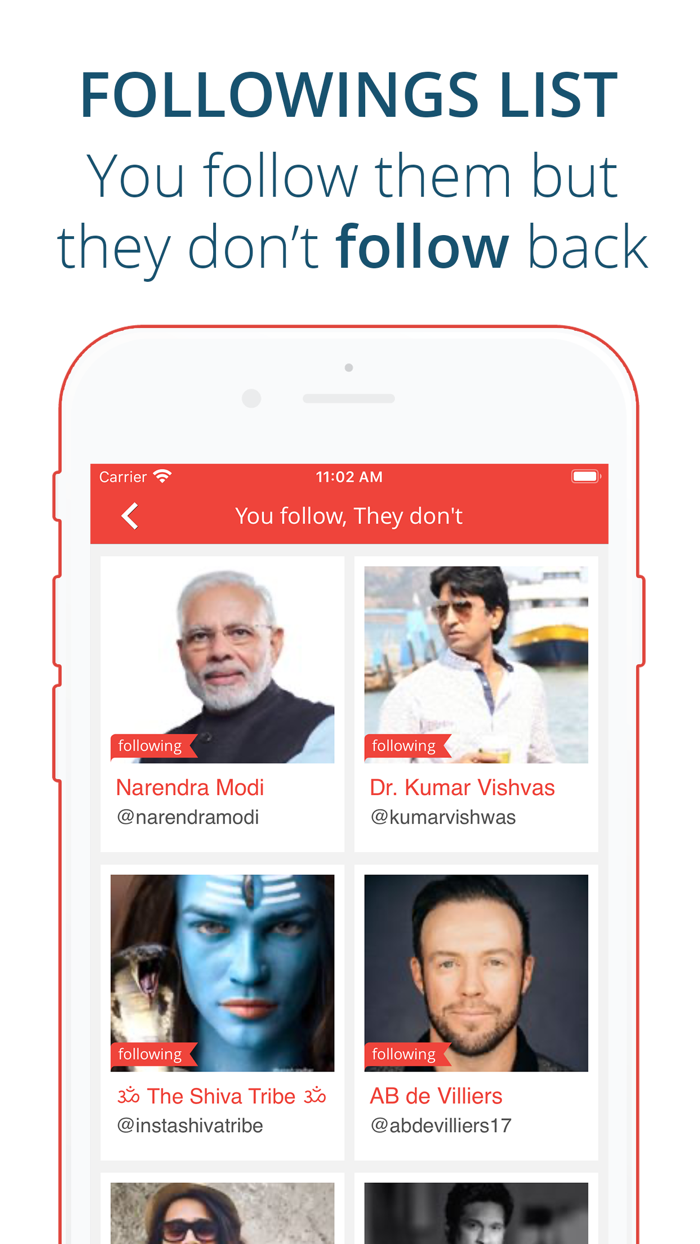 Instagram Unfollowers Tracker