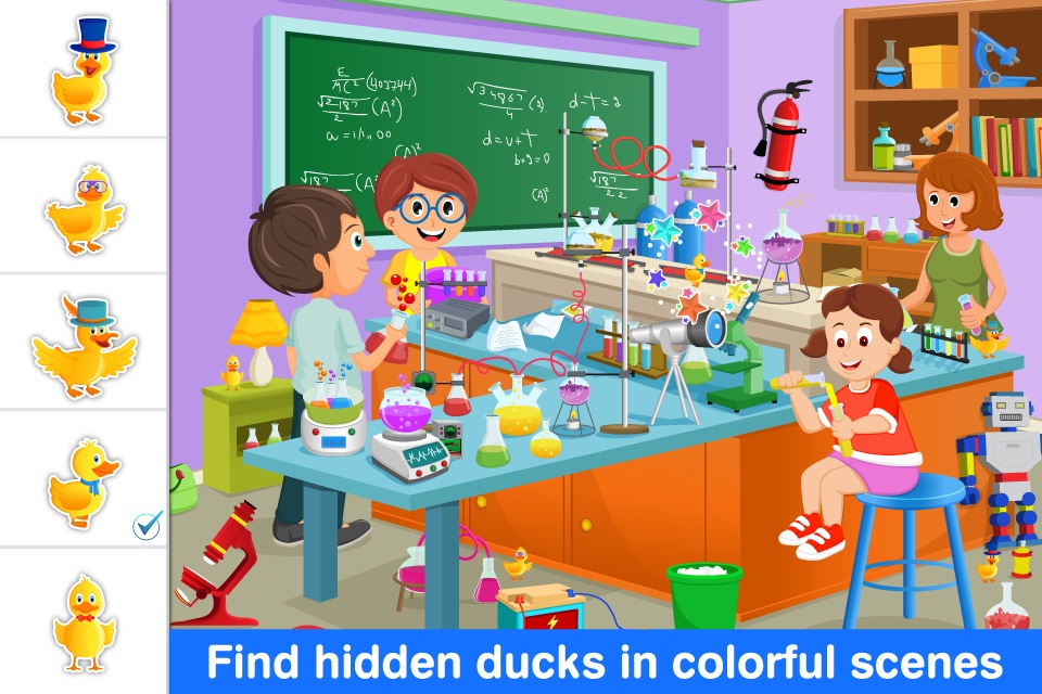 Where's The Duck? School Lite screenshot 2