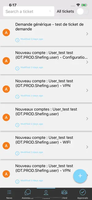Screenshot 3 myA' iphone