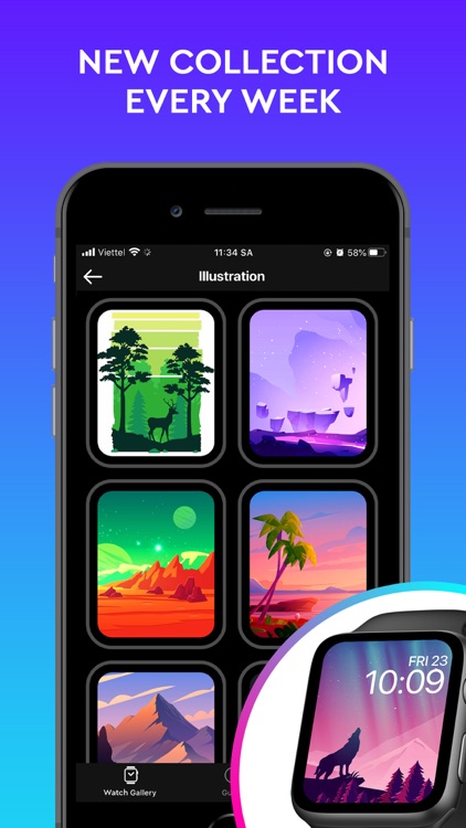 Watch Faces Live Wallpapers screenshot-4