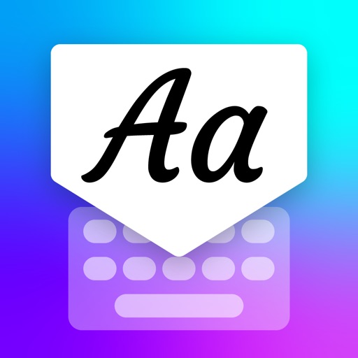 Fonts App Keyboard & Themes Icon