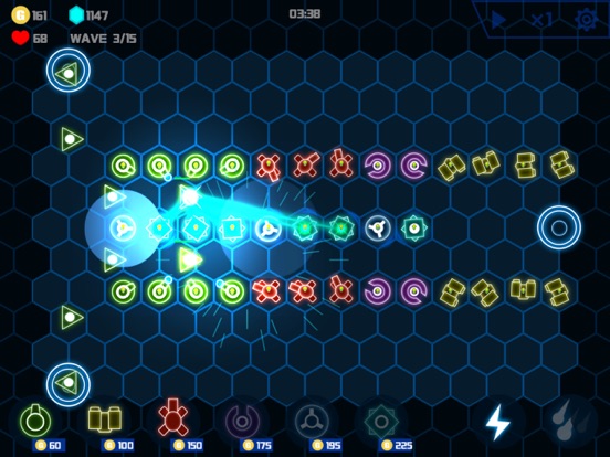 Hex Gem Defense на iPad