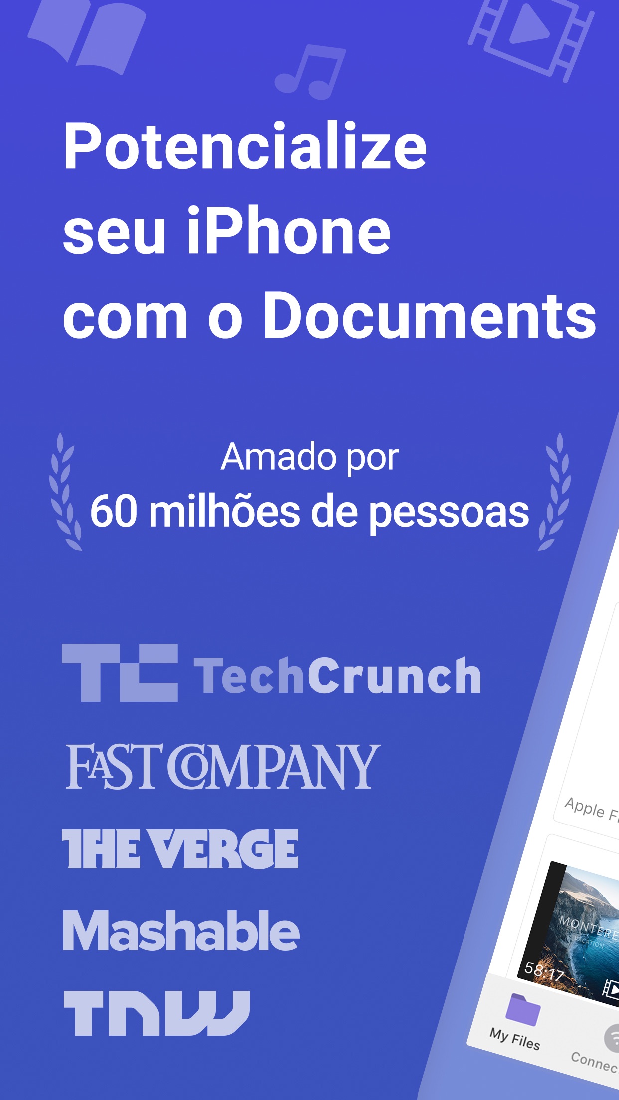 Screenshot do app Documents da Readdle