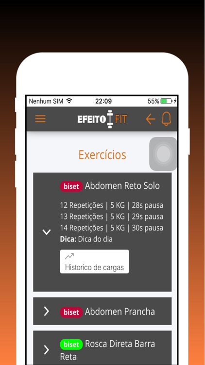 Efeito Fit App