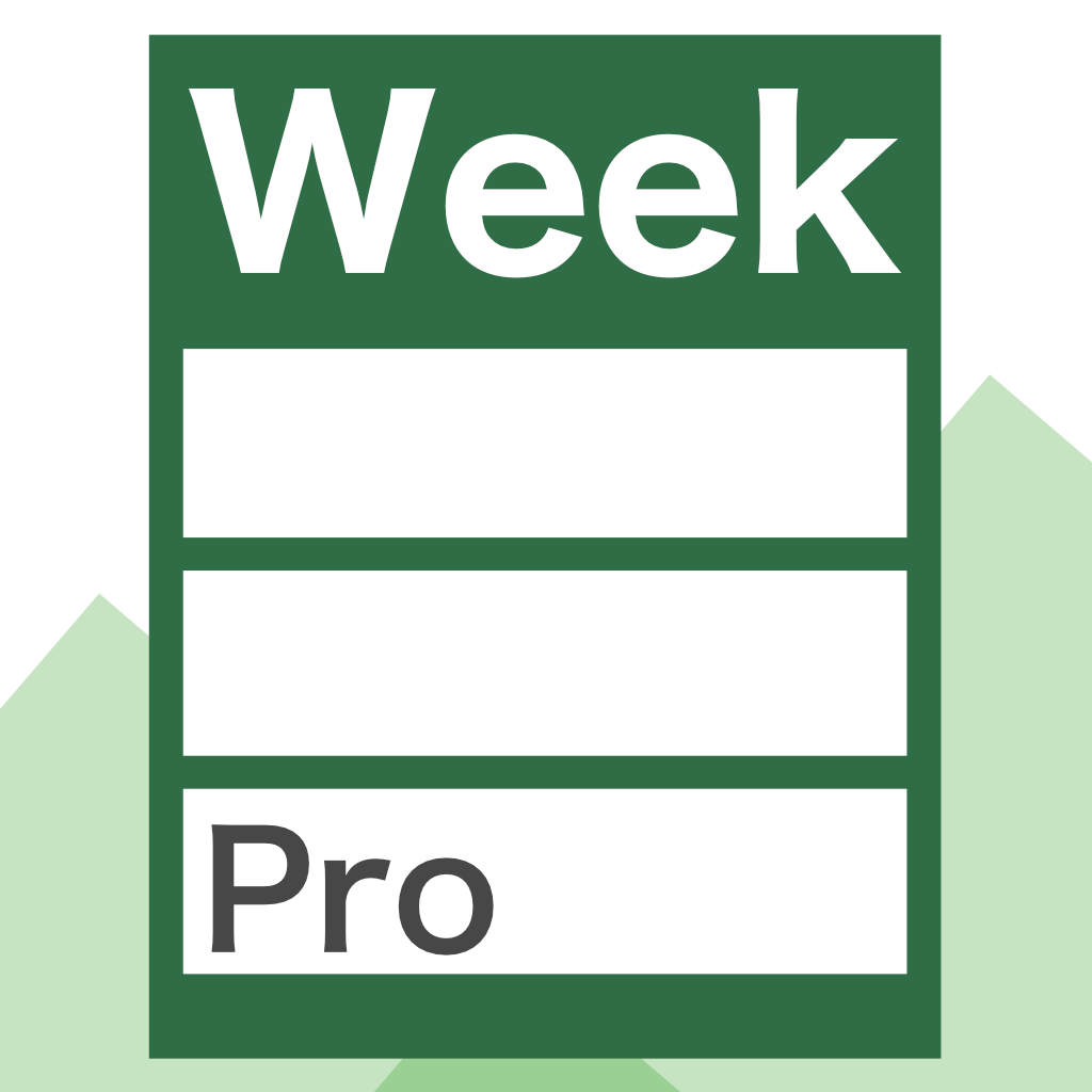 週間24時間割スケジュール帳 Weektable2 Pro Iphoneアプリ Applion