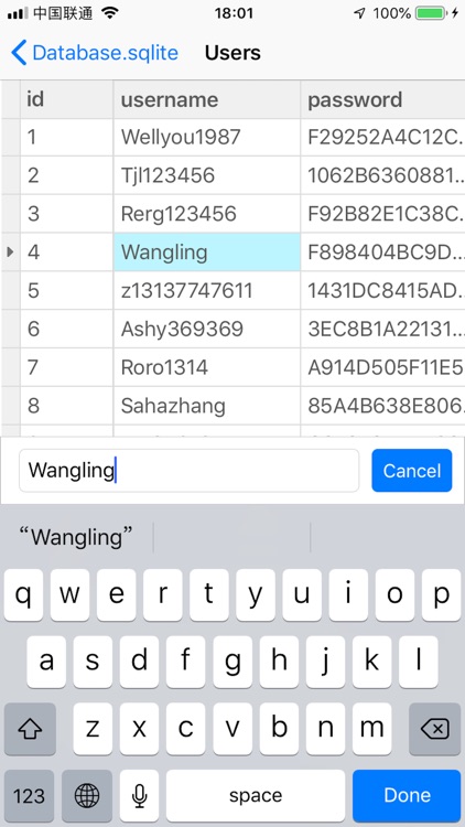 SQLite - Editor & Browser screenshot-3