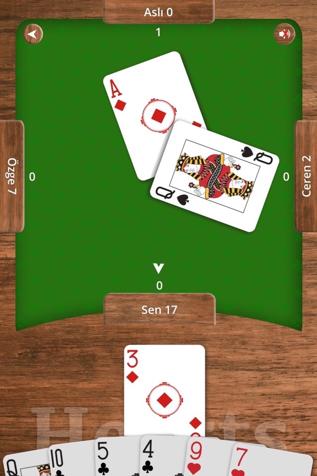 Hearts - Queen of Spades screenshot 3