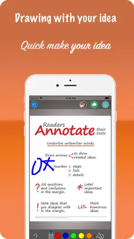 Game screenshot Annotation - hand writing idea apk