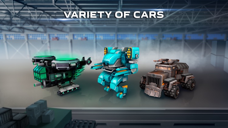 Blocky Cars - pixel shooter screenshot-4