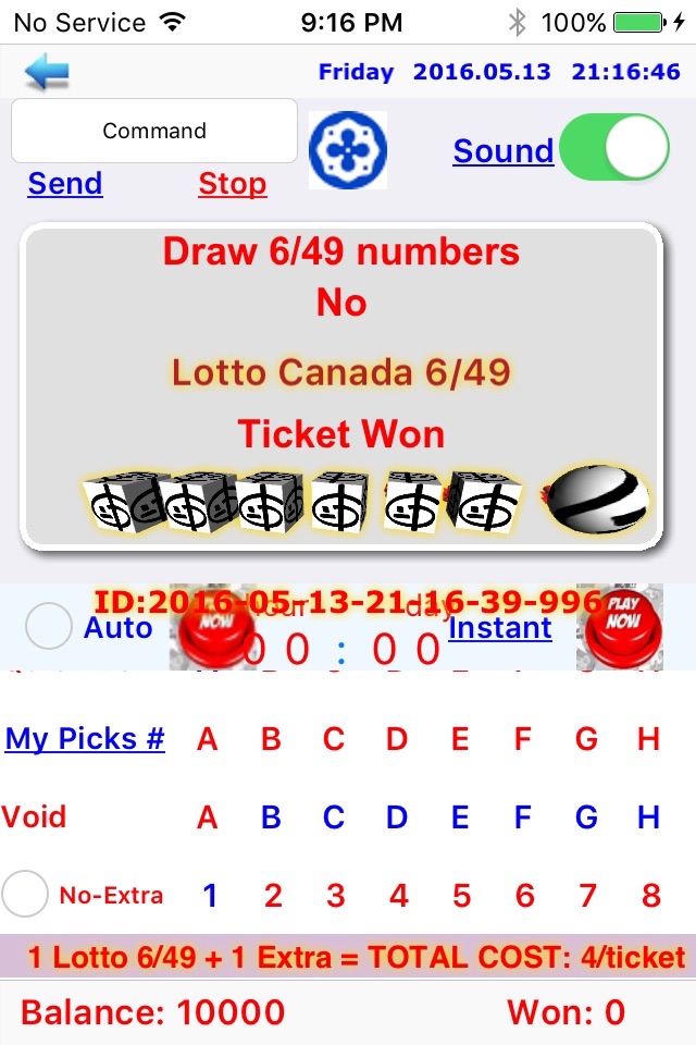 Lotto 6/49 screenshot 3
