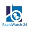 RapidWatch-24 app prvides security cameras access on your smart-phone