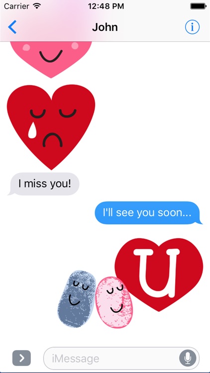 Valentine Smiles Sticker Pack screenshot-3