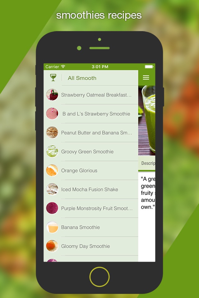 100+ Smoothies Recipes screenshot 3
