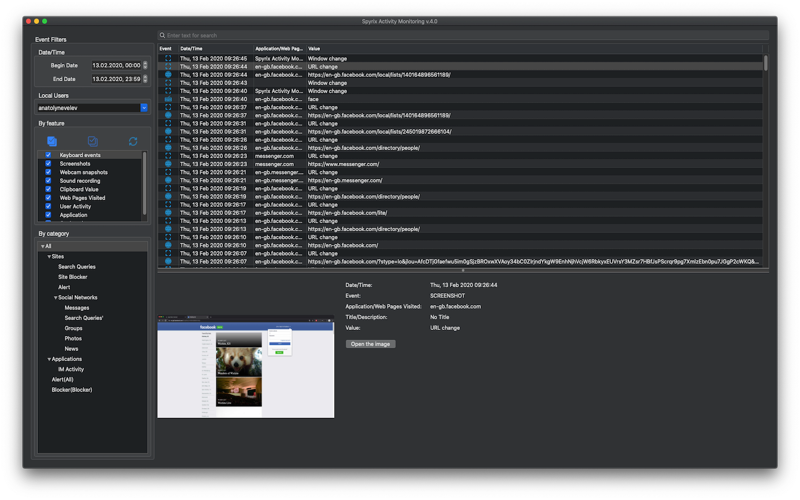 Spyrix Activity Monitoring thumbnail 3