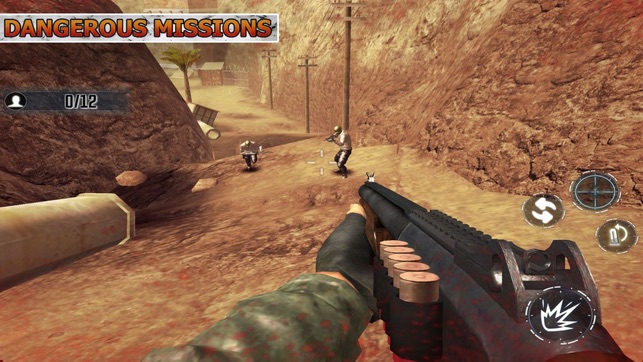 War Shooting Enemies Experien