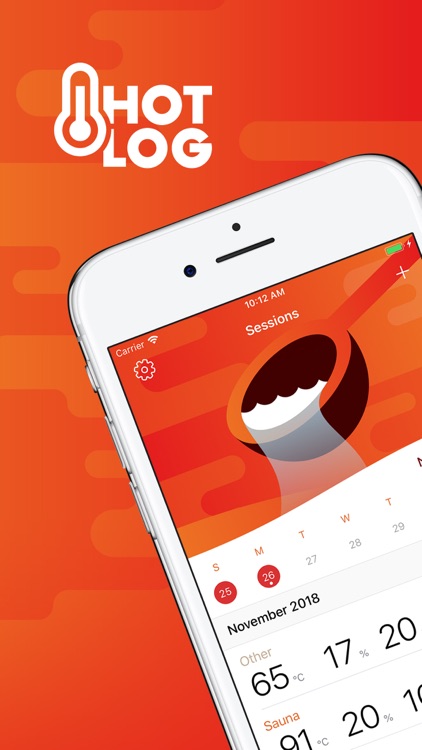 HotLog - Sauna Session Tracker