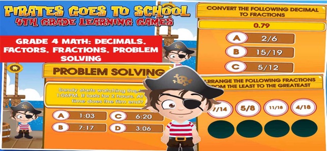 Pirate School: Fourth Grade(圖5)-速報App