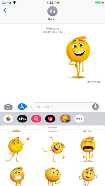 Emoji Movie Stickers Pack screenshot-3