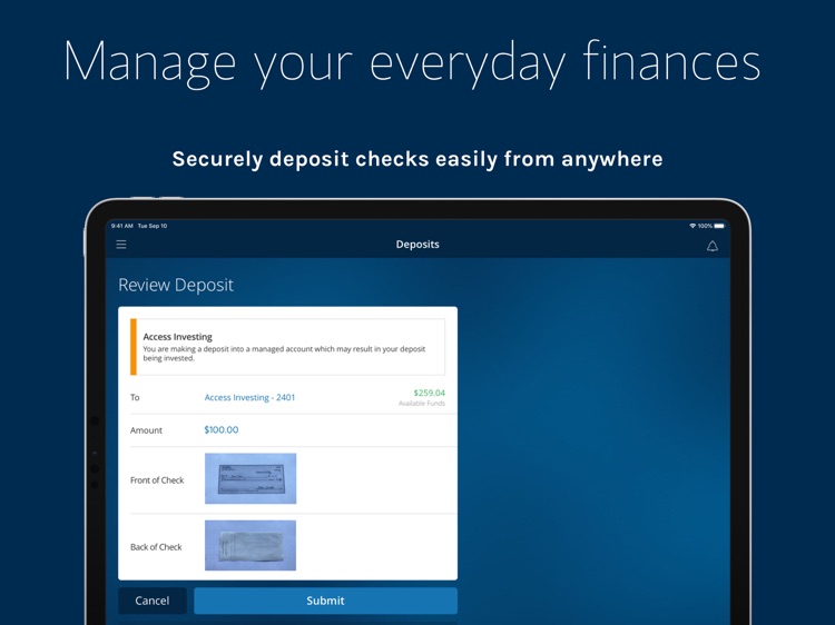 Morgan Stanley Wealth – Tablet screenshot-3