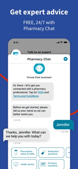 Walgreens app screenshot