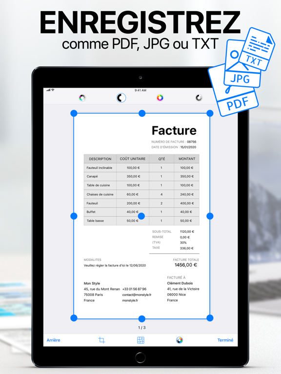 iScanner: Scanner document iScanner: Scanner document