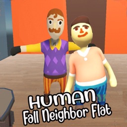 human neighbor fall flat