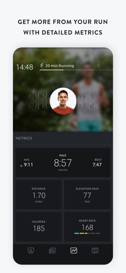 Peloton — at home fitness app screenshot