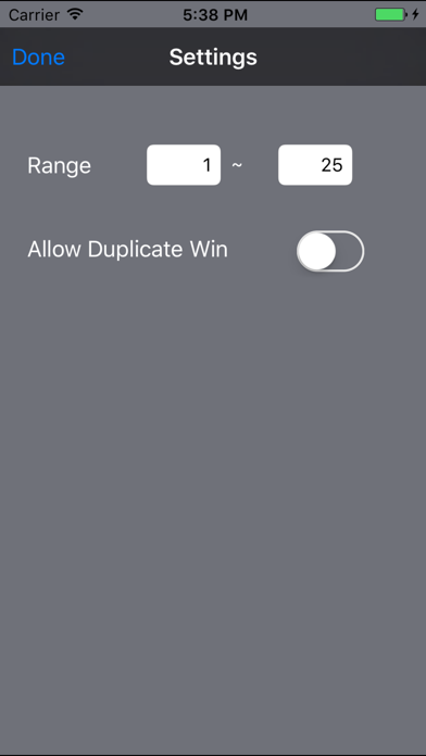 Number Roulette Wheel screenshot 3