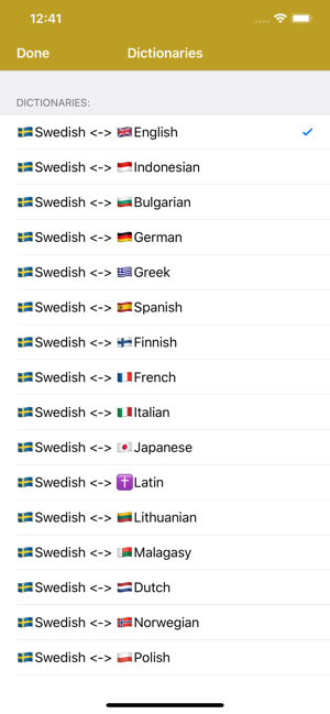 Swedish Dictionary - offline(圖2)-速報App