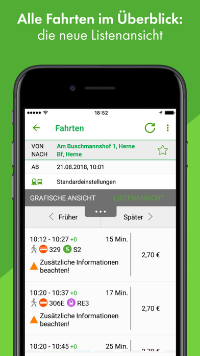HCR App - Fahrplan Herne screenshot 3