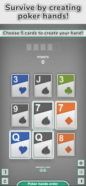 Poker Solitaire 5/9(圖1)-速報App