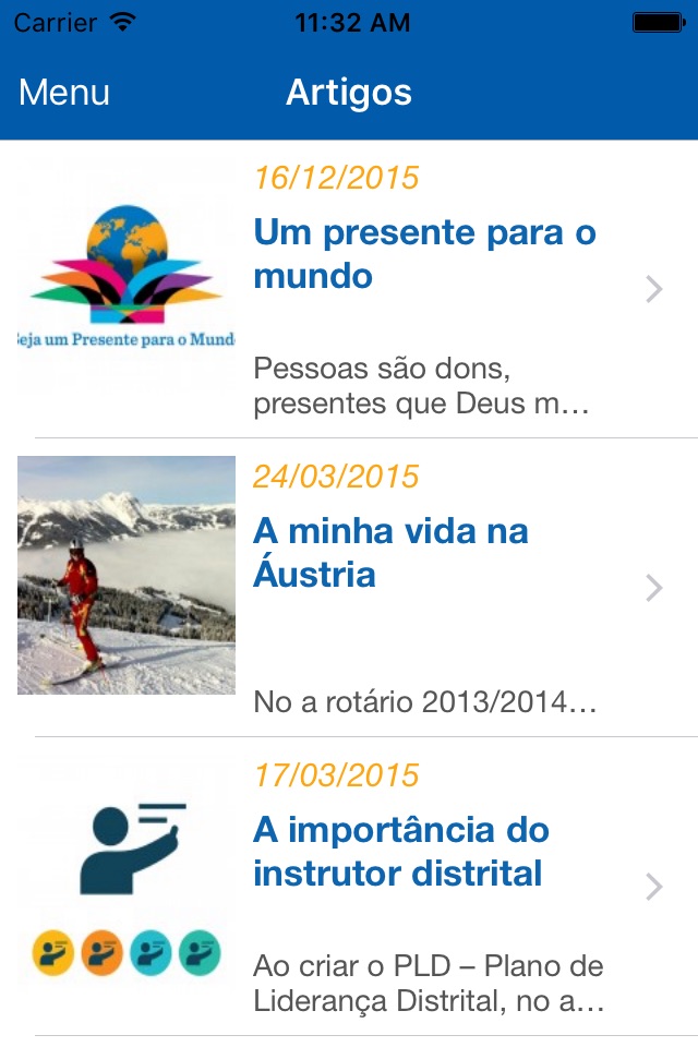 Revista Rotary Brasil screenshot 4
