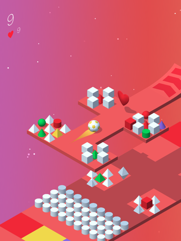 1BALL! - a color action puzzle screenshot 2