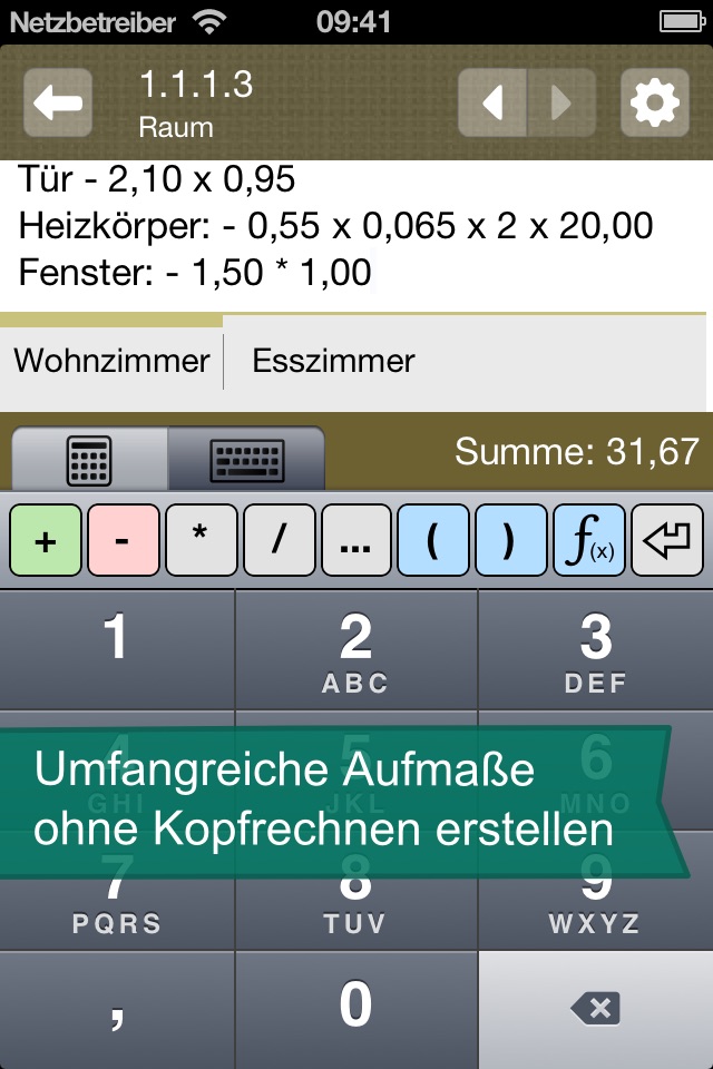Mobilaufmaß Pro screenshot 3