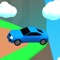 Control a car riding on a narrow mountain road and try not to fall off