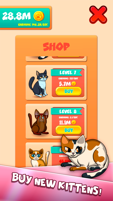 Kitten Evolution: Meow Clicker screenshot 4