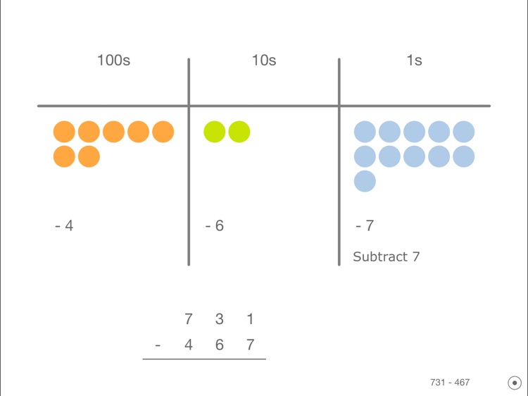 Place Value Subtraction