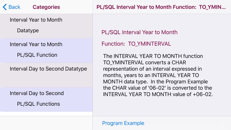 PL/SQL Timestamp/Interval screenshot-4