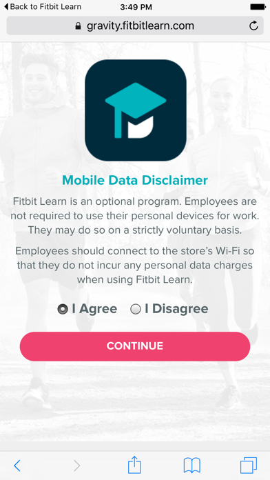 How to cancel & delete Fitbit Learn-Retail Training from iphone & ipad 2