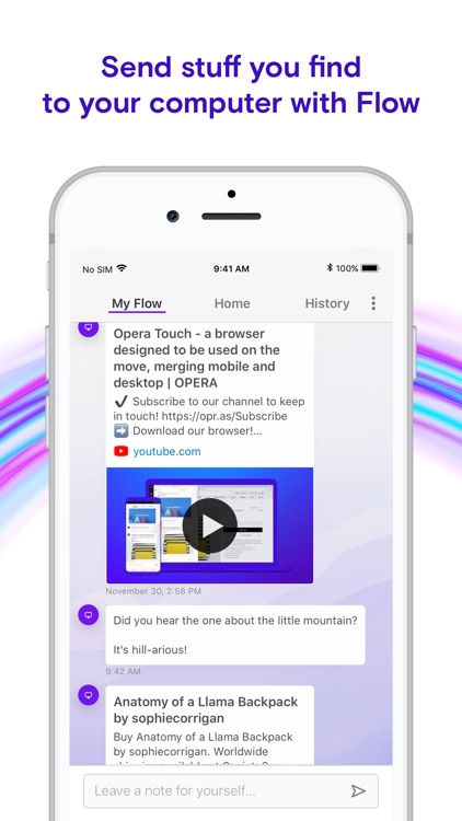 Opera Touch web browser screenshot-3