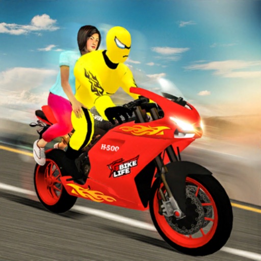 Superhero Bike Driving Games