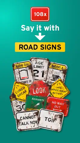 Game screenshot 100+ Aged & Funny Road Signs apk