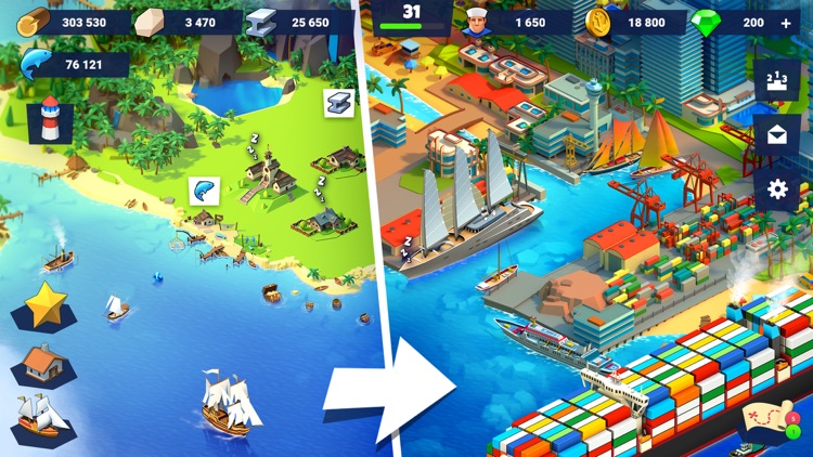 SeaPort: Ship Transport Tycoon screenshot-0