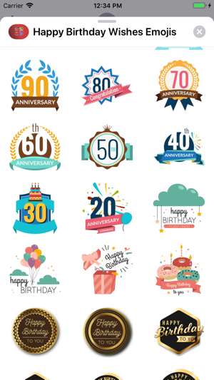 Happy Birthday Wishes Emojis(圖3)-速報App