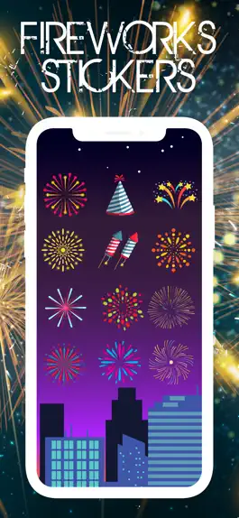 Game screenshot Fireworks Stickerss apk