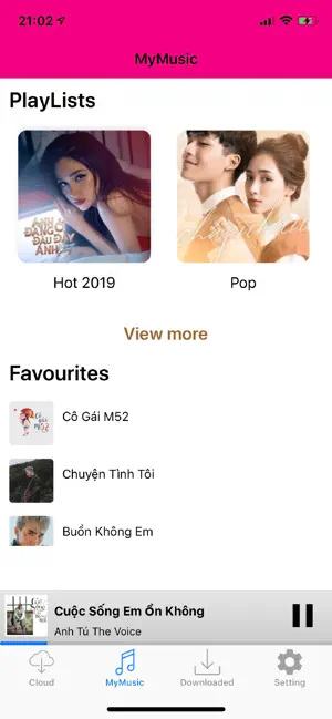 Billede 5 Vid Music - Music Offline iphone