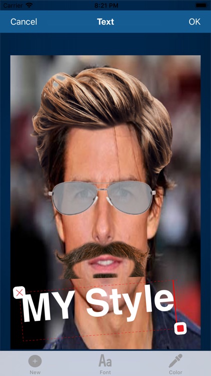 Men Beard & Hairstyle Editor screenshot-3