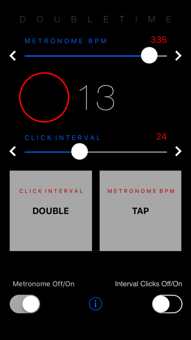 How to cancel & delete DoubleTime Metronome from iphone & ipad 3