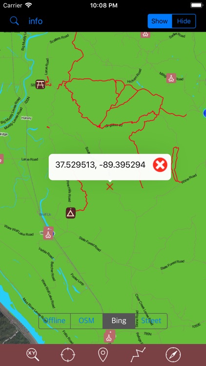 Shawnee National Forest – GPS screenshot-4